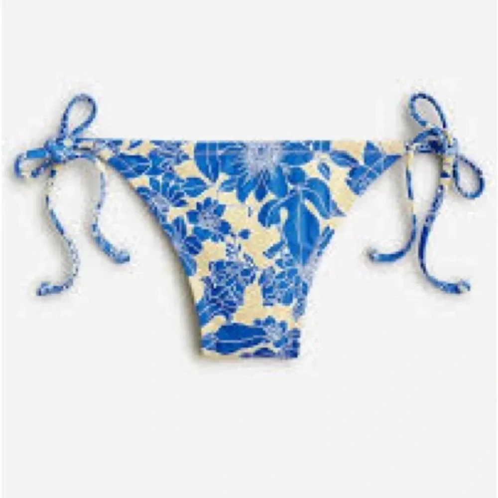 NWT J Crew String Hipster Full Coverage Bikini Bottoms
